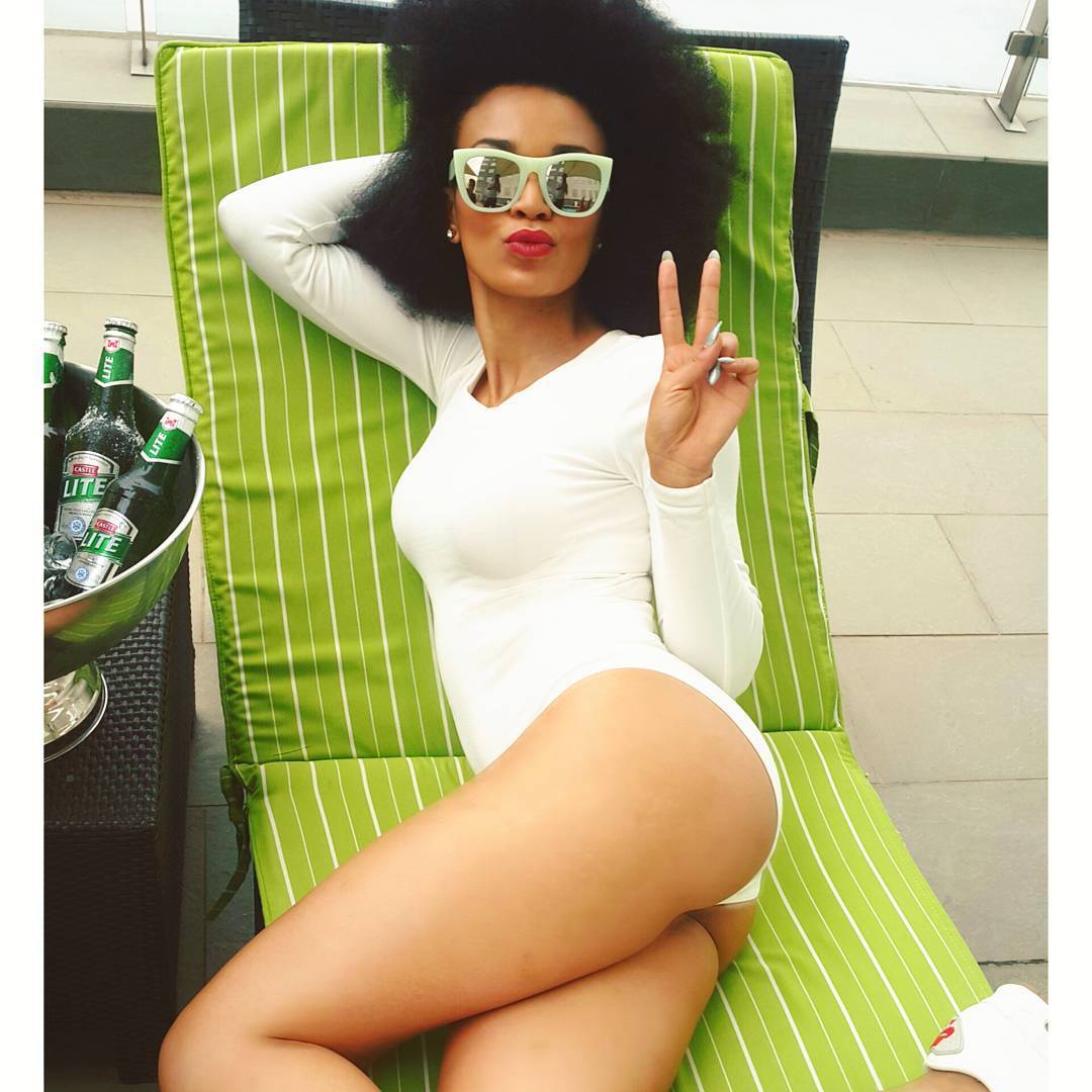 Naked Pearl Thusi Added 01242017 By Ka 7305