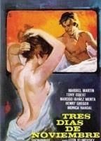 Tres días de noviembre (1976) Cenas de Nudez