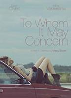 To Whom It May Concern (I) (2015) Cenas de Nudez