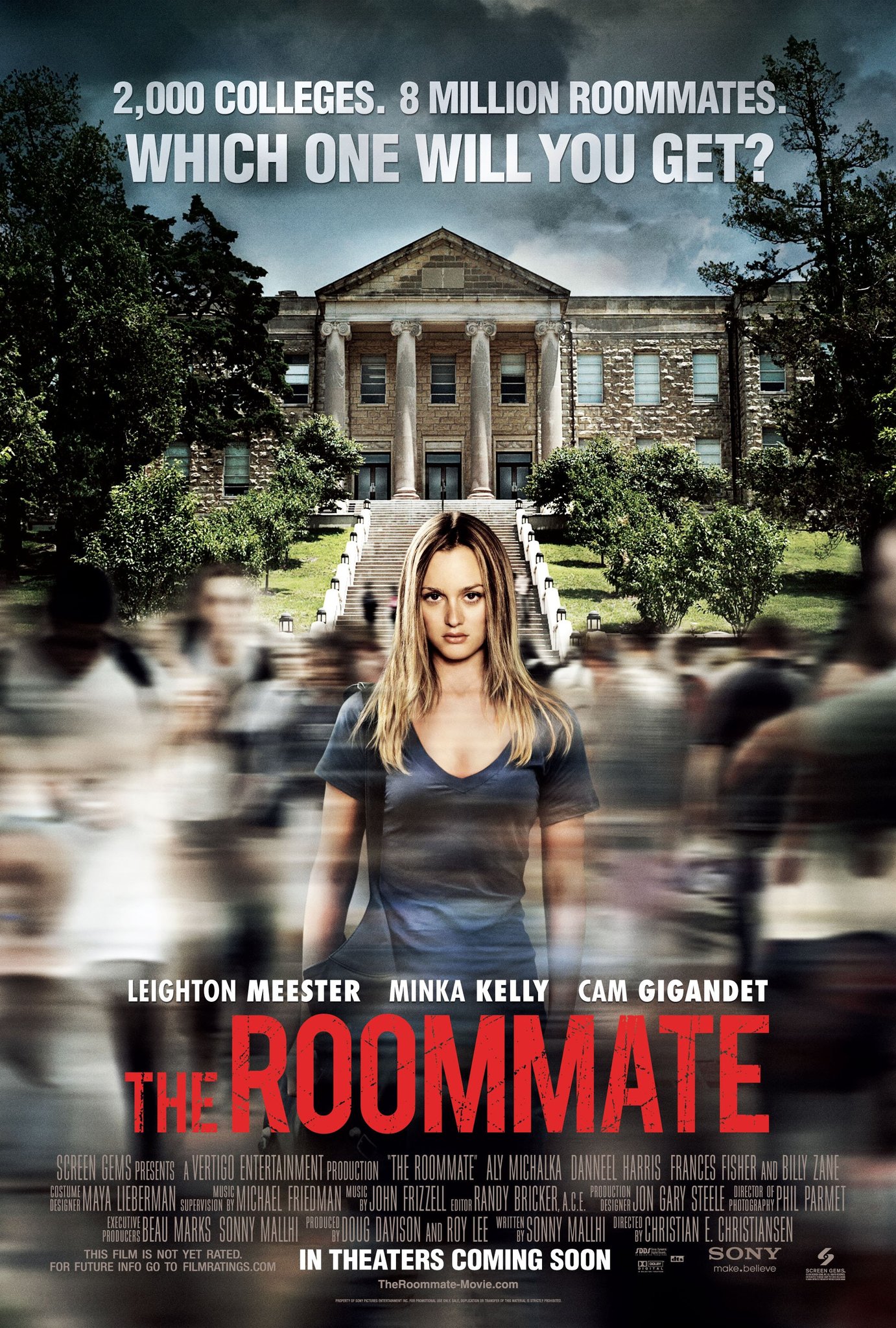 The Roommate 2011 filme cenas de nudez